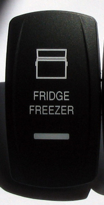 Fridge Freezer-Dual Led Lighted Rocker-Switch - VVPZCFF-100
