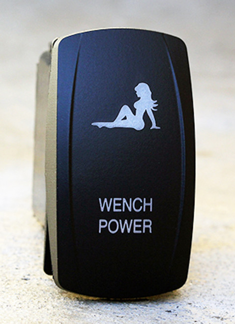 Wench Powered-Dual Led Lighted Rocker-Switch - VVPZCNL-5WE