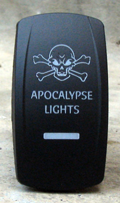 Apocalypse Lights-Dual Led Lighted Rocker Switch - VVPZCSC-1AL