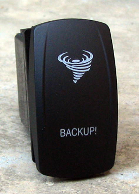 Twister-Dual Led Lighted Rocker Switch - VVPZCSR-5RT