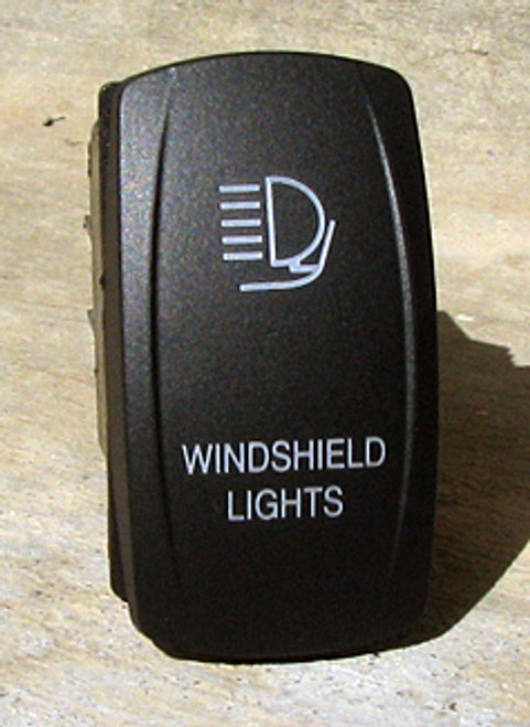 Windshield Lights-Dual Led Light Rocker-Switch - VVPZCW5-5WL