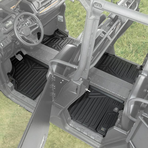 Kemimoto Can-am Defender Max Anti-slip Tpe Floor Mats (4 Pcs.)