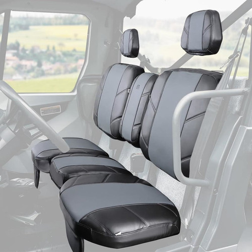 Kemimoto Can-am Defender Split Bench Leather Seat Cover