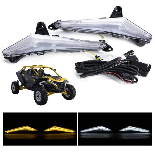 Kemimoto Can-am Maverick R Turn Signal Fang Lights
