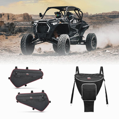 Kemimoto Polaris Rzr Lower Door Storage Bag & Center Storage Bag