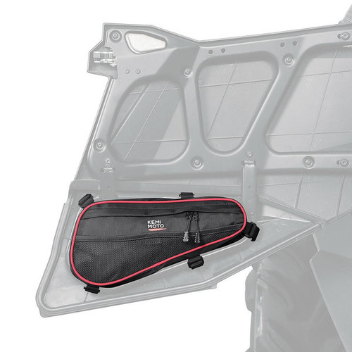 Kemimoto Polaris Rzr Rear Lower Door Bags W/ Multiple Pockets