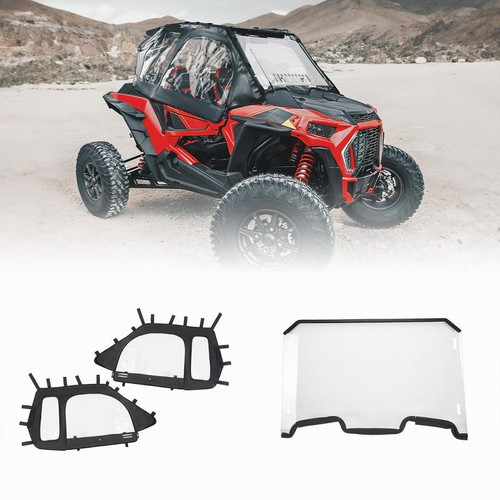 Kemimoto Polaris Rzr Xp 1000 / 4 Cab Enclosure & Front Windshield