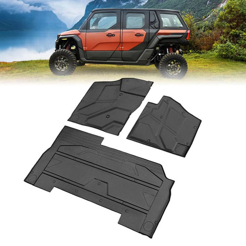 Kemimoto Polaris Xpedition Xp 5 / Adv 5 Tpe Front & Rear Floor Mats