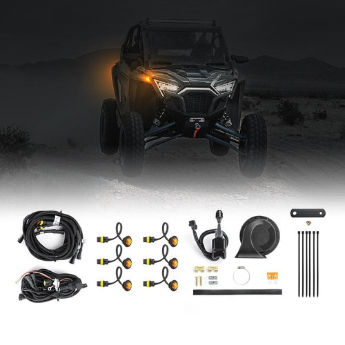 Kemimoto Universal Utv Turn Signal Kit & 105d Horn