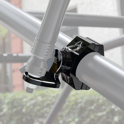 Kemimoto Utv Aluminum Adjustable Quick Flag Mount For 1.75"-2" Roll Bar