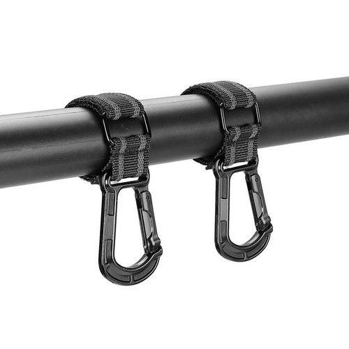 Kemimoto Utv Helmet Hanger Hook For 1.5"-2" Roll Bar (2 Pcs.)