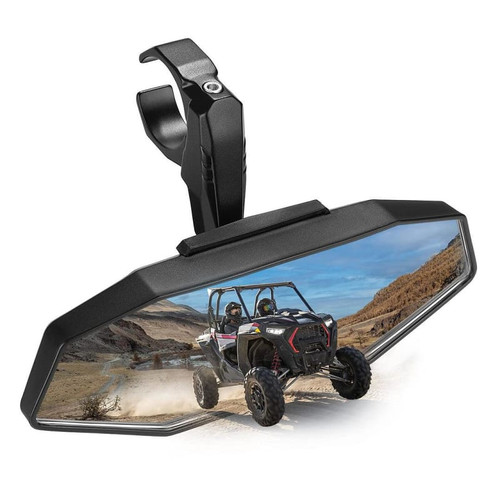 Kemimoto Utv Rear View Mirror For 1.6"-2" Roll Bar Mount