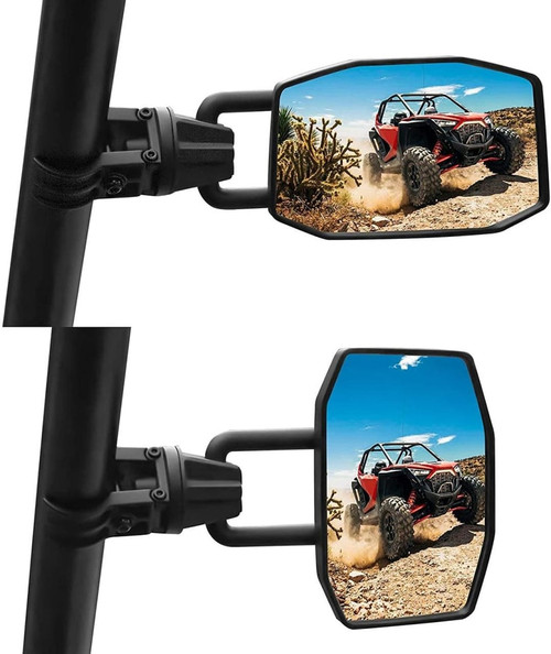 Kemimoto Utv Side View Mirrors 1.75"-2" Roll Bar