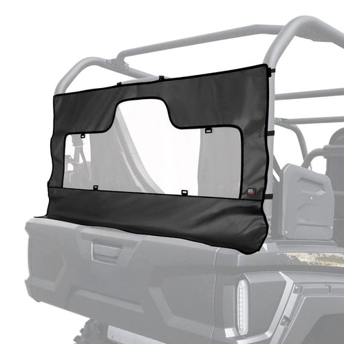 Kemimoto Yamaha Wolverine X4 Flip Pvc Soft Rear Windshield