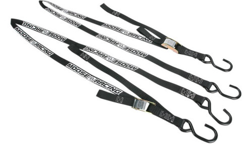 Moose - Universal Heavy-duty 1" Tie-downs W/ Soft Tie (7ft Pair)