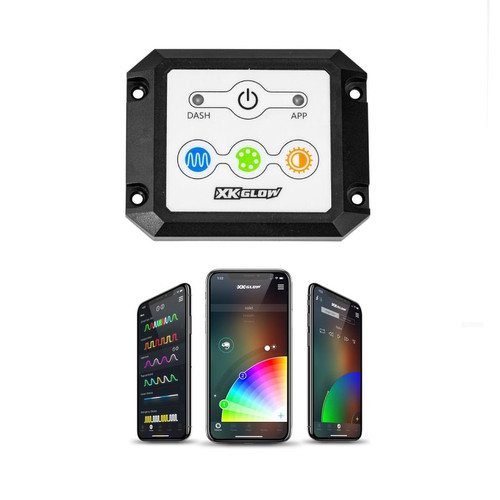 Xk Glow Xkchrome Dual Mode Dash Surface Mount Controller