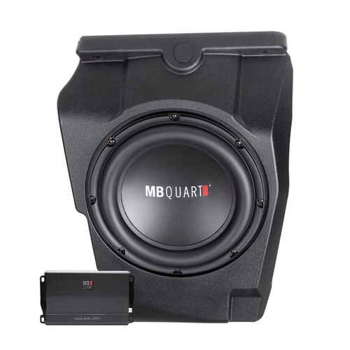 Mb Quart Polaris Rzr Pro Xp / Pro R / Turbo R 400-watt 10" Tuned Audio Subwoofer Kit