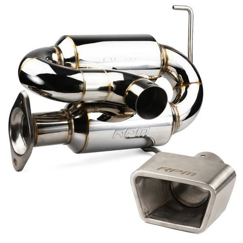 Rpm Powersports Polaris Rzr Pro R 3" Dual Sport Muffler With 3" Tip