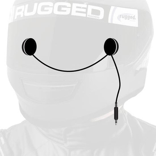 Rugged Radios In-helmet Speakers With 3.5mm Plug