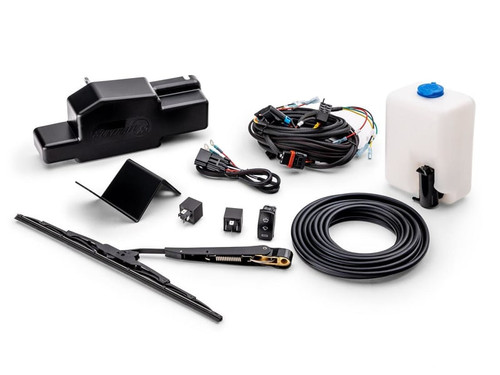 Superatv Maxdrive Power Flip Glass Windshields Electric Utv Windshield Wiper Kit