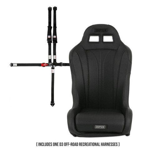 Simpson Vortex Ii Utv Seat (includes Free D3 Off-road Harness)