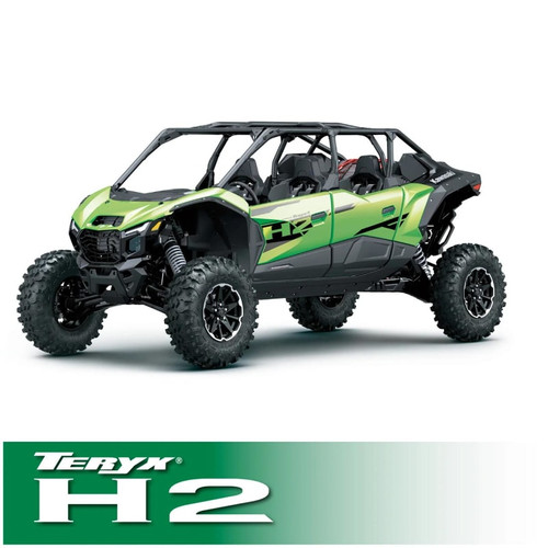 Rugged Radios Kawasaki Teryx H2 Complete Communication Kit W