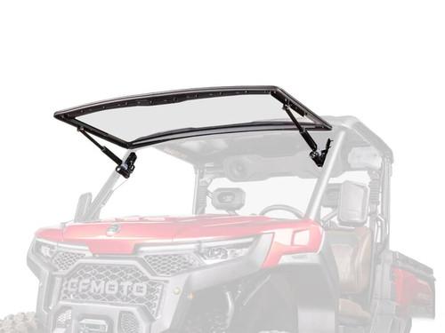 Superatv Cfmoto U10 Pro Maxdrive Power Flip Windshield