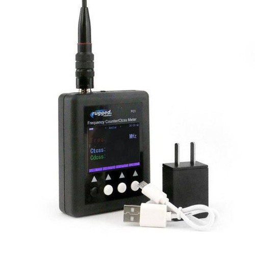 Rugged Radios Analog 2-way Radios Frequency Counter