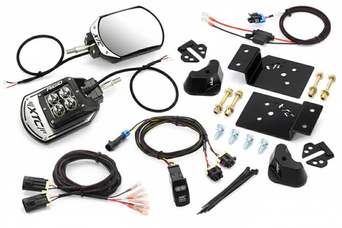 Xtc Power Products Kawasaki Ridge Six12 Lit Side View Mirror Kit