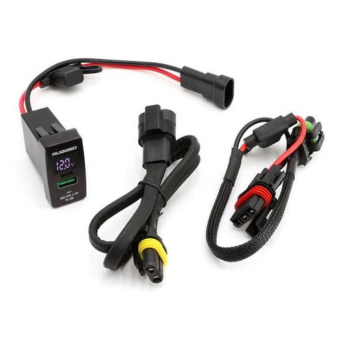 Rugged Radios Utv Pulse Bars Usb Rocker Switch Hub Kit