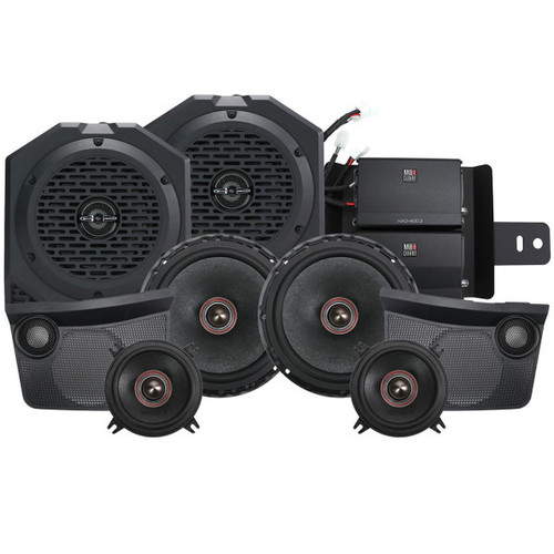 Mb Quart 2021-2024 Ford Bronco Tuned 800 Watt Stage 6 Audio System Kit