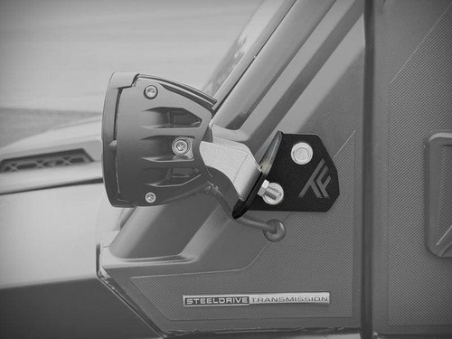 Thumper Fab Polaris Ranger 1500 Xd Windshield Pod Light Mounts (pair)