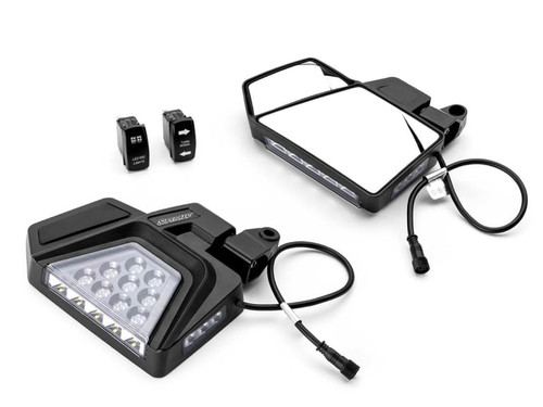 Superatv Polaris Dual Section Led Side-view Mirrors