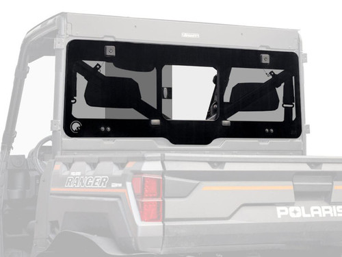 Superatv Polaris Ranger Xp 1000 Glass Sliding Rear Windshield