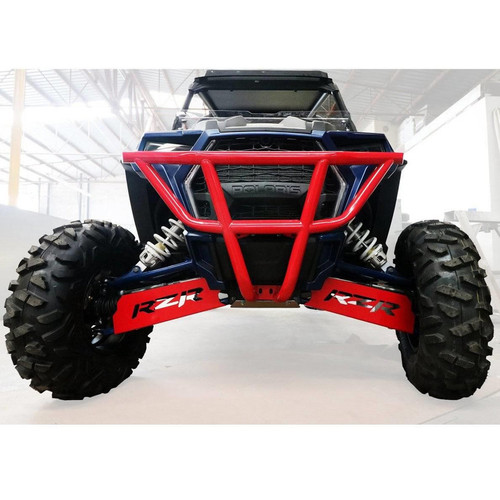AFX Motorsports steel front bumper for Polaris RZR XP 1000 2019-2022 in black powder-coat finish