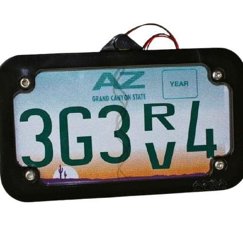 Axia Alloys Cage Mounted Led License Plate Frame