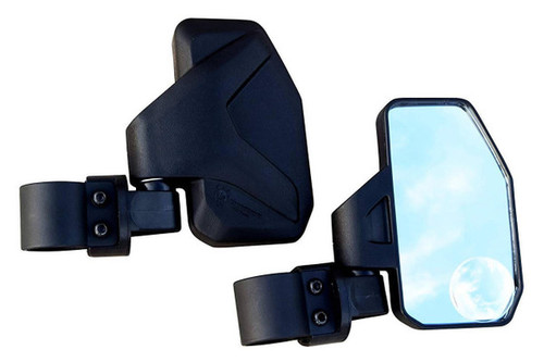 Chupacabra Offroad Rear View Side Mirror W/ Spot Mirror | 1.6" - 2" Roll Cage Bar