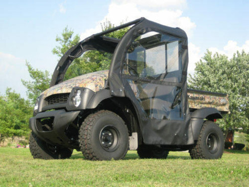 Falcon Ridge Kawasaki Mule Sx Doors Rear Soft Windshield