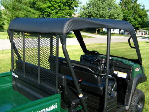 Falcon Ridge Kawasaki Mule Trans Soft Vinyl Windshield Top Combo