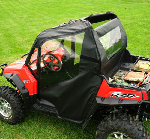 Falcon Ridge Polaris Rzr 2008-14 Doors Rear Soft Windshield