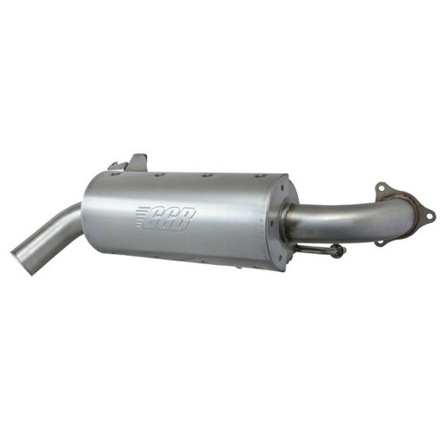 Ggb Exhaust Polaris Rzr Pro Xp / Pro Xp 4 Utv Stainless (trail Muffler)