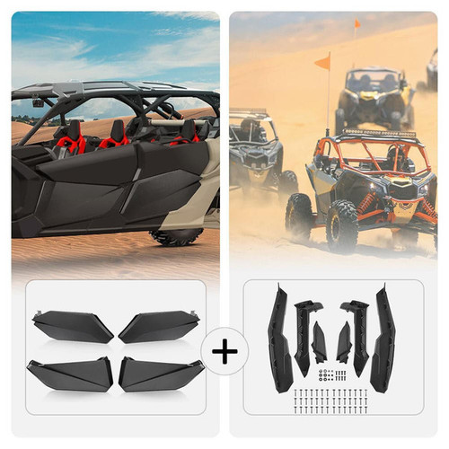 Kemimoto Can-am Maverick X3 Max Door Panel And Mud Fender Flares