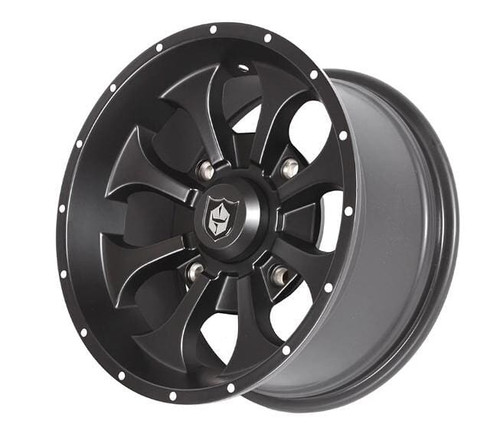 Pro Armor Knight Utv Wheels (15x10) (4x156) (matte Black)