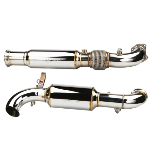 Rpm Powersports Polaris Rzr Pro Xp / Turbo R Full 3" Exhaust - Monster Core Muffler & Mid Pipe