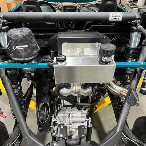 Treal Performance Can-am X3 Coolant Reservoir And Oil Catch Can Combo Tank
