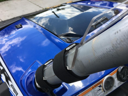 Utvzilla Polaris Rzr 570/800/xp900 Polycarbonate Half Windshield W/ Quick Straps