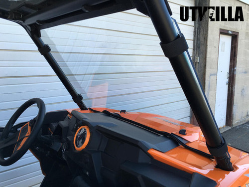 Utvzilla Polaris Rzr 900/1000/turbo Full Polycarbonate Windshield W/ Quick Straps