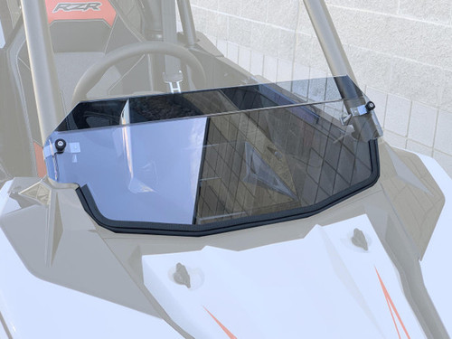 Utvzilla Polaris Rzr Rs1 Polycarbonate Half Windshield W/ Billet Clamps