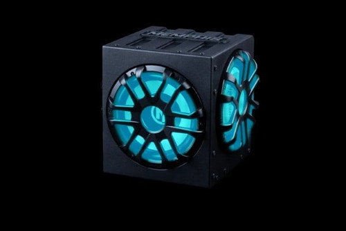 Memphis Audio 10" Marine Amplified Subwoofer Enclosure w/Dual Passive