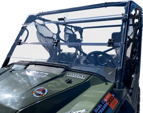 Open Trail Honda Pioneer Folding Windshield - 457-0309